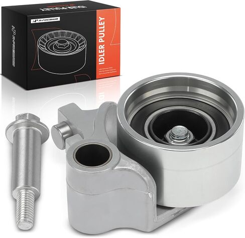 مجموعة شد الحزام A-Premium مع بكرة متوافقة مع Dodge Intrepid 1993-1994/1998-2002 & Eagle Vision 1993-1994 & Chrysler 300M، Concorde، Intrepid، LHS، New Yorker، Prowler، 3.2L 3.5L in Saudi Arabia