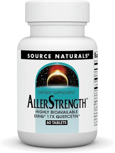 Source Naturals AllerStrength Fast-Acting Seasonal Immune Support - Highly Bioavailable Quercetin* - 30 Tablets in Saudi Arabia