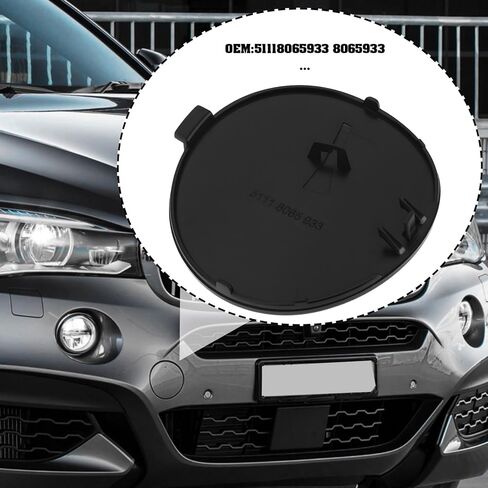 غطاء غطاء العين بخطاف سحب المصد الأمامي 51118065933 8065933 متوافق مع BMW X6 F16 2013-2019 in Kuwait