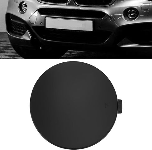 غطاء غطاء العين بخطاف سحب المصد الأمامي 51118065933 8065933 متوافق مع BMW X6 F16 2013-2019 in Kuwait