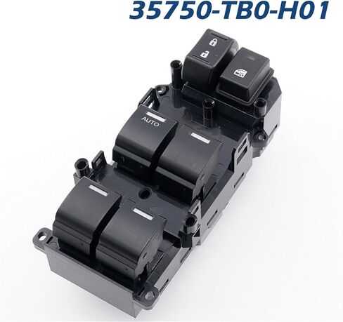 35750-TB0-H01 الجانب الأيسر السيارات الكهربائية نافذة التحكم التبديل 35750TB0H01 1 قطعة in Saudi Arabia