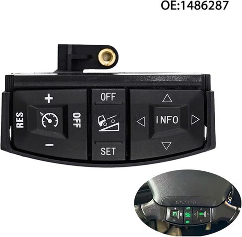 1486287 1486287S51 Truck Steering Wheel Multi-Control Switch 1Pcs in Saudi Arabia