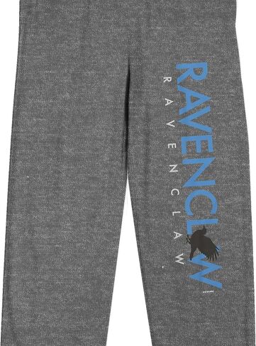 بنطال بيجامة نوم نسائي من Bioworld Harry Potter Ravenclaw باللون الرمادي المنقط in Saudi Arabia