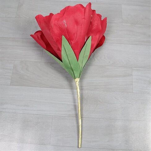 Giant Rose Flowers Huge Artificial Flowers Velvet Peony Fake Flower Creative Gift Handmade Rose for Wedding Anniversary, Valentine's Day, Mother's Day Wedding Display in Saudi Arabia