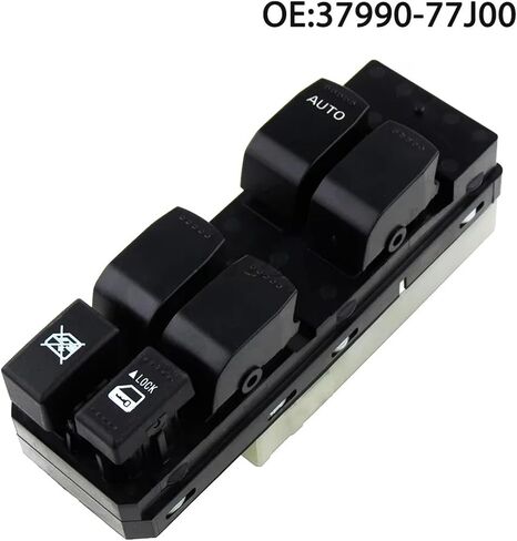 37990-77J00 37990-64J20 زر مفتاح النافذة الرئيسي 1 قطعة (37990-77J00-RHD) in Saudi Arabia