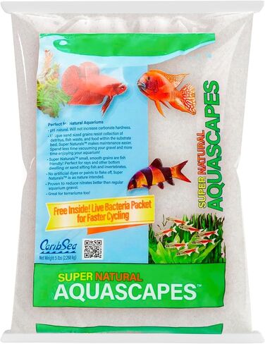 Carib Sea Super Natural Moonlight Sand for Aquarium, 5-Pound (2 Pack) in Kuwait