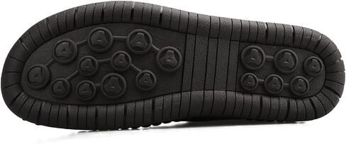 Mens Casual Leather Shoes Ankle Chukka Boots Lace-Up Black Hiking Boots with Fur Lining/Leather Lining Walking Work Driving for All Seasons in Saudi Arabia