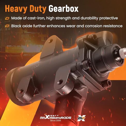 maXpeedingrods Power Steering Gearbox Gear Box 27-7516 for Ford F100 F150 F250 HD F350 Ranger F Super Duty 1980-1997 in Saudi Arabia