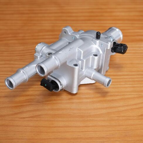 Rldym Aluminium Engine Coolant Thermostat Housing Assembly with Sensor Gasket 25199824 25192228 for Chevrolet Cruze 2011-2016, Chevy Sonic 2013-2018, Chevy Trax 2013-2018 Replace 2519-2228, 55564890 in Saudi Arabia