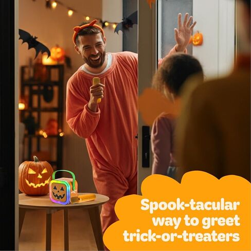 Move2Play, Mini Karaoke Machine for Kids | Includes 20+ Kid Songs | 2 Microphones | Connect with Bluetooth | 2, 3, 4, 5+ Year Old Gift & Birthday Present | Girls, Boys, & Toddler in Kuwait