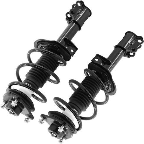 LSAILON Front Pair (2) Complete Strut Assembly 2011 2012 2013 2014 for Hyundai for Sonata | 2011 2012 2013 2014 2015 for Kia for Optima with 11771 11772 Shock Absorbers w/Coil Spring in Saudi Arabia