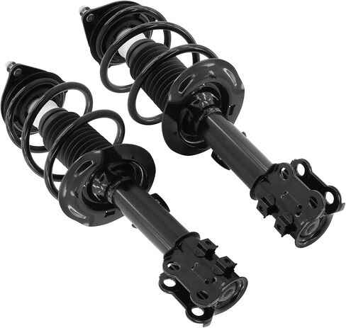 LSAILON Front Pair (2) Complete Strut Assembly 2011 2012 2013 2014 for Hyundai for Sonata | 2011 2012 2013 2014 2015 for Kia for Optima with 11771 11772 Shock Absorbers w/Coil Spring in Saudi Arabia