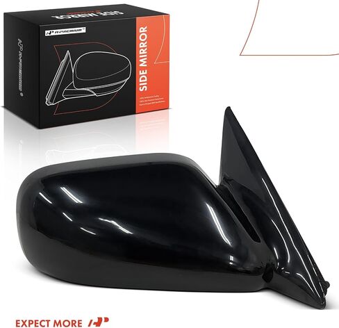 A-Premium Passenger Side Power Door Mirror - Compatible with Toyota Camry 1997 1998 1999 2000 2001 - Non-Heated, Non-Folding, Black Outside Rear View Mirror - Replace# 8791033150C0 in Saudi Arabia