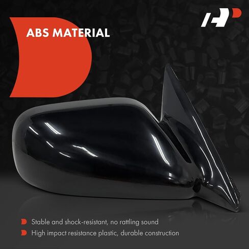 A-Premium Passenger Side Power Door Mirror - Compatible with Toyota Camry 1997 1998 1999 2000 2001 - Non-Heated, Non-Folding, Black Outside Rear View Mirror - Replace# 8791033150C0 in Saudi Arabia