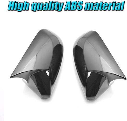 BOYUER 2PCS Car Side Rear View Mirror Guard Cover Caps Trims Exterior Decoration Accessories for Toyota Camry 2018-2025 (Piano Black) in Kuwait