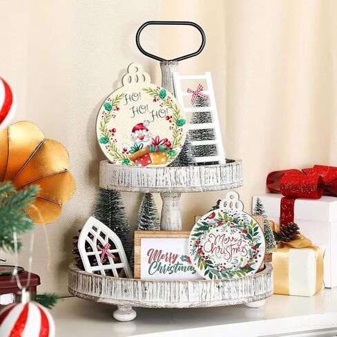 Large Size Wooden Shamrock St. Patrick's Day Ornaments to Paint, Shamrocks Wooden Irish DIY Blank Cutouts Unfinished Round Wood Discs Ornament for Crafts Hanging Spring Decorations 6 Pack in Kuwait