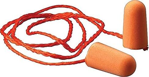3M 1110 Tekk Protection Corded Foam Earplugs, Orange, 100-Pair in Saudi Arabia
