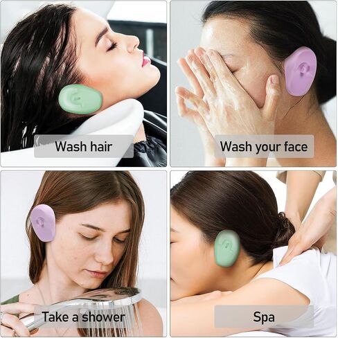 Silicone Ear Protectors for Hair Dyeing 3 Pair Hair Coloring Ear Covers for Salon Home Use in Saudi Arabia