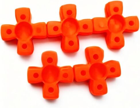 5 قطعة إدراج اقتران المطاط يناسب KTR ROTEX GS9 12 14 19 24 28 38 42 48 55 ROTEX-GS14 ROTEXGS14 in Kuwait