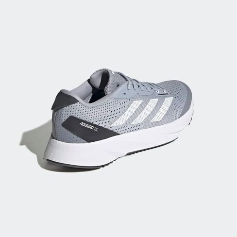 حذاء الجري اديداس Adizero SL للرجال، رمادي، مقاس 9.5 in Saudi Arabia