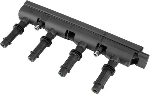 مجموعة من 6 ملفات إشعال حزمة UF303 وIridium Spark Plug 3811 متوافقة مع Chevy Isuzu GMC Hummer Buick Oldsmobile Saab Trailblazer Envoy Rainer Colorado Canyon Ascender i-280 i-290 in Kuwait