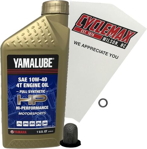 Full-Synthetic Yamalube Oil Change Kit compatible with 2016-2023 Yamaha RAPTOR Yamaha 90 in Saudi Arabia