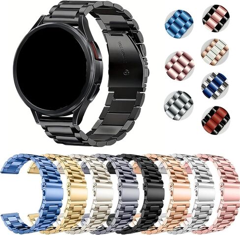 Watch Strap Stainless Steel Durable Metal Replacement Wristband Unisex Watch Band in Saudi Arabia