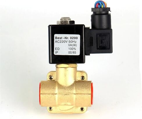 Electric Normally Closed 12v 220v 110v Solenoid Valve Water 3/4 for Water Air Gas(0 927300-NBR,BSP_230VAC) in Saudi Arabia