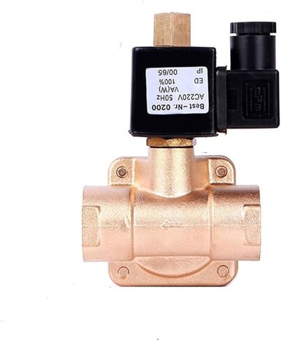 2 Way 1inch Normally Open Solenoid Valve 110v for Water Oil Gas high Temperature(BSP_24VDC_150DEGREE) in Saudi Arabia