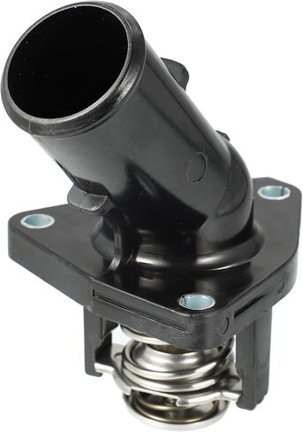 Engine Coolant Thermostat Housing Assembly Replacement for Lexus IS250 2006-2015, 1603131020 Metal Black 1Pc in Saudi Arabia