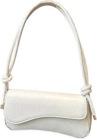 SweatyRocks Women's Asymmetrical Flap Shoulder Bag Adjustable Knot Strap Top Handle Purses in Saudi Arabia