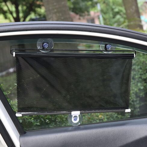 uxcell Retractable Car Front Rear Window Roller Sun Shade in Saudi Arabia