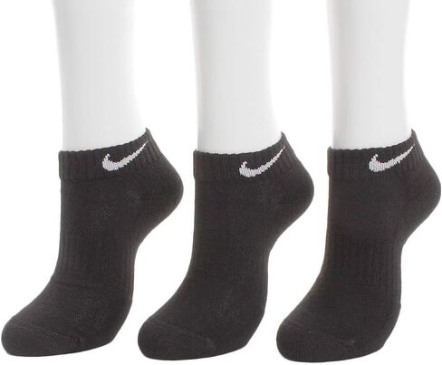 Nike Men's 3-pack Everyday Cushion Low-Cut Training Socks SX7670-964 White Gray Black (as1, numeric, numeric_12, numeric_15, regular, regular, Grey Multi) in Saudi Arabia