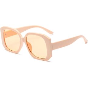 Large Frame Sunglasses Fashion Goggles Women Glasses Uv400 Goggles Fashion in Saudi Arabia