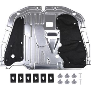 74114-T50-000 Engine Splash Guard Under Car Shield Cover Board Compatible with Honda Accord 2022 2023，Engine Splash Shield Guard Replaces 74114T50000 in Kuwait