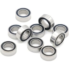 10PCS SMR74-2RS 4x7x2.5 mm Bearing ABEC-7 Stainless Steel Ball Bearings Shielded SMR74RS SMR74 2RS in Saudi Arabia