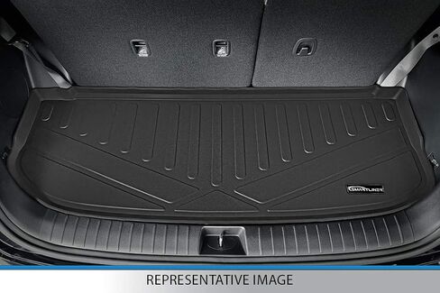 SMARTLINER 2 Row Floor Mats & Cargo Liner Behind 3rd Row Set Compatible with 2021-2023 Cadillac Escalade with 2nd Row Bench Seat in Saudi Arabia