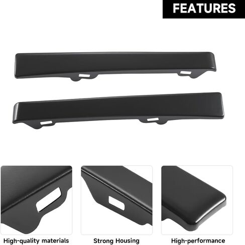 1 Pair Front Lower Headlight Bumper Grille Filler for Toyota Tacoma 2WD 1995-1997 | Driver & Passenger Side | Replaces 5251335010, 5251235010 in Saudi Arabia