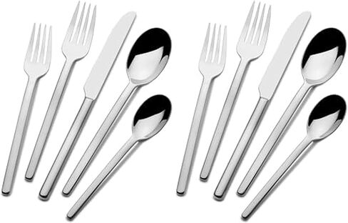 Mikasa Colette Flatware, 45 Piece Set, Silver in Saudi Arabia