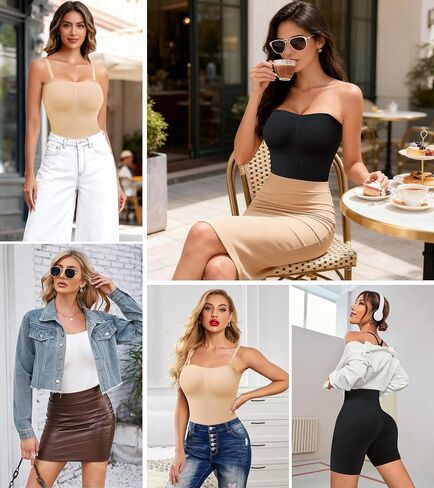 ملابس داخلية بدون حمالات للسيدات، بدلة للجسم للتحكم في البطن بشكل كامل، مشكل الجسم التنحيف بدون خياطة in Kuwait