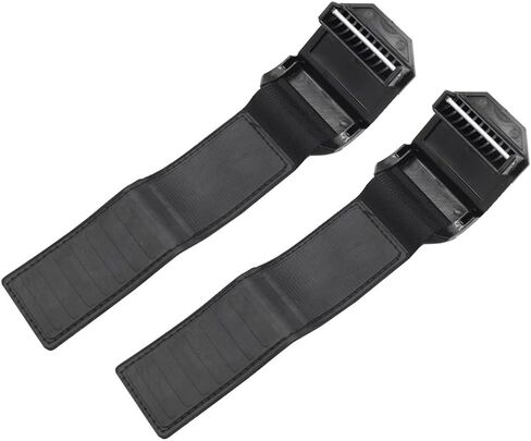 Rbanna1 2 Pcs Windshield Window Mounting Clamp Straps 2Pcs ABS, PVC Suitable For roll cage diameters from 1.5 inch to 2 inch round tubing in Saudi Arabia