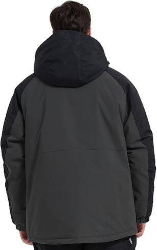 BGX Bluemagic سترة تزلج مقاومة للماء للنساء والرجال معطف شتوي دافئ للثلوج سترة واقية جبلية معطف واق من المطر بقلنسوة in Kuwait