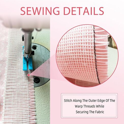 Fishbone Hem Tape for Sewing 2.5 Yards Edge Roller for Chiffon & Thin Fabrics Sewing Tool for Beginners and Enthusiasts Tailors Helper Sewing Supplies 3.5cm Width Frills Hem Sewing Guide in Saudi Arabia