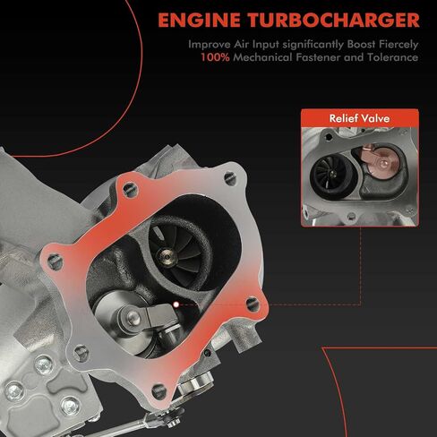 A-Premium TD04HL4S Complete Turbocharger Turbo Kit with Gasket Compatible with Hyundai & Kia Models - Sonata 2011-2014, Santa Fe Sport 2013-2016, Optima 2011-2015, Sportage 2011-2016, 2.0L in Saudi Arabia