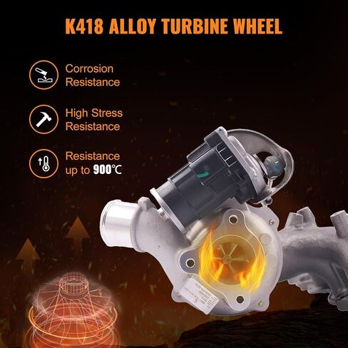 TOPAZ TurboCharger Turbo Charger 282312B770 28231-2B770 Compatible with Hyundai Sonata 1.6L 2015-2019 Compatible with KIA optima 1.6L l4 2016-2020 in Saudi Arabia