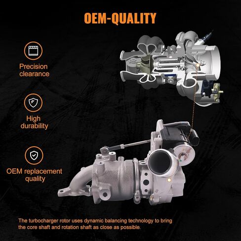 TOPAZ TurboCharger Turbo Charger 282312B770 28231-2B770 Compatible with Hyundai Sonata 1.6L 2015-2019 Compatible with KIA optima 1.6L l4 2016-2020 in Saudi Arabia