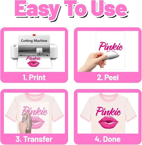 الورق النقل للحرارة الخنصر لطابعة النبر (10 أوراق ، 8.5 × 11 ") in Kuwait