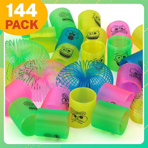 36 Pcs Mini Spring Party Favors for Kids 4 to 8 Birthday Stress Relief Bulk Fidget Goody Bag Stuffers Classroom Prizes Spring Bulk Toys for Kids Prize Presents 4 Bright Colors in Kuwait