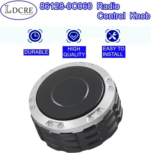 86128-0C060 مقبض التحكم اللاسلكي لتويوتا تندرا وسيكويا، مقبض الطاقة للتحكم في مستوى صوت راديو الطاقة متوافق مع 2022-2025 تويوتا تندرا وسيكويا شاشة 14 بوصة استبدال 861280C060 86128-0C060 in Saudi Arabia
