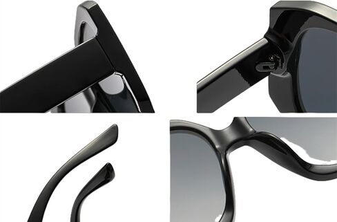 Large Frame Sunglasses Fashion Goggles Women Glasses Uv400 Goggles Fashion in Saudi Arabia